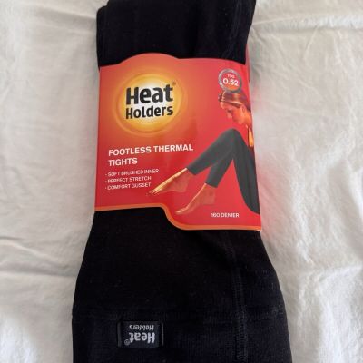 Heat Holders Footless Thermal Tights Womens XL Black HHL03297