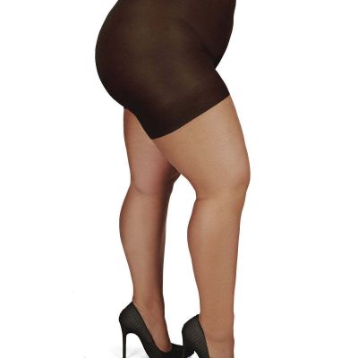 Plus Size Curvy Ultra Sheer Control Top Pantyhose