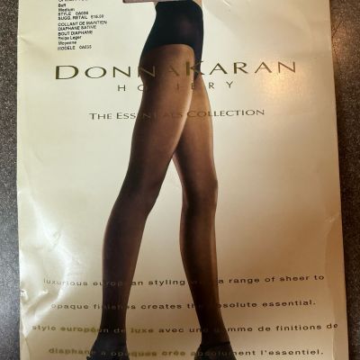 Donna Karan Hosiery The Essentials Collection  Satin Control Top Buff Medium