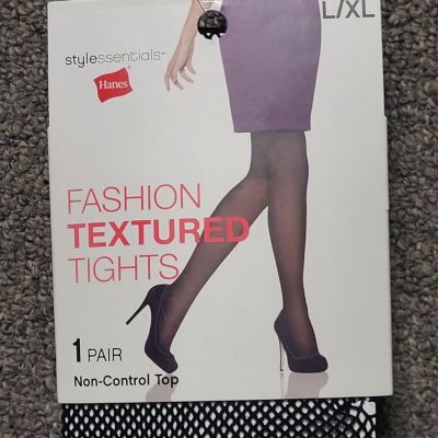 Hanes Classic Fishnet Tights Size L/XL