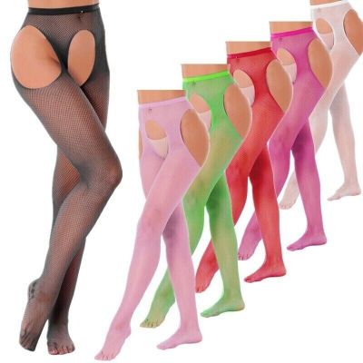 Womens Pantyhose Underpants Underwear Naughty Stockings Mesh Lingerie Glossy