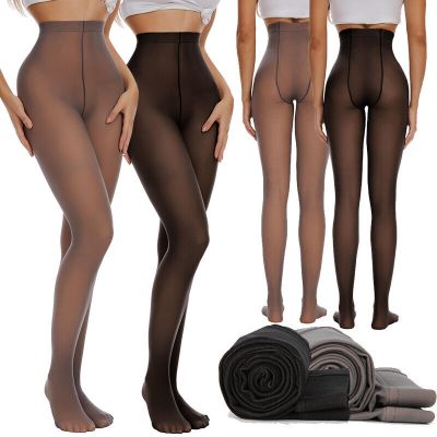 Flawless Legs Fake Translucent Keep Warm Pantyhose Tights Stockings for Women US