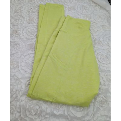 Aerie new without tags Chill Play Move Neon yellow leggings w/pockets