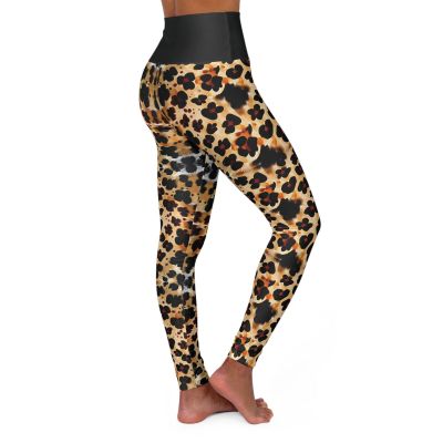 High Waisted Yoga Leggings – NeatBids Custom Design 29