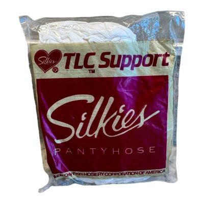 Silkies TLC support total leg control pantyhose X tall white 318