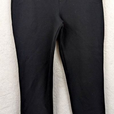 Spanx by Sara Blakely sz M Ponte Knit Pants or Leggings black pull on 1599