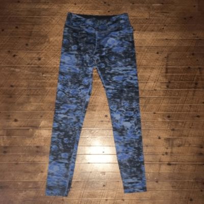 Beyond Yoga Dawn to Dusk 7/8 blue workout leggings