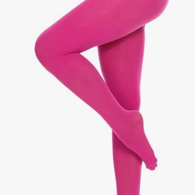 Cozy Wow Footed Fuchsia Tights Dance Small/Medium NEW in Package NWT Pantyhose