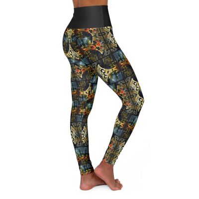 High Waisted Yoga Leggings – NeatBids Custom Design 20