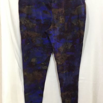 New Terra & Sky High Rise Fitted Leggings Plus Women many sizes Whimsical