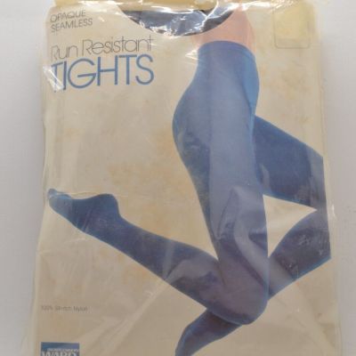 Pantyhose Run Resistant TIGHTS OPAQUE SEAMLESS MONTGOMERY WARD Stretch Nylon