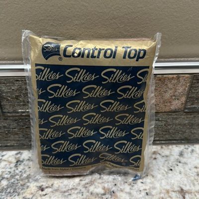 vintage control top silkies pantyhose 070301 large nude