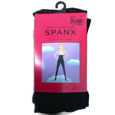 Spanx Size E High Waisted Tight End Tights Black