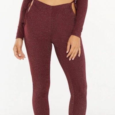 Savage x FENTY Sleep & Shine Leggings With Tie Sz 1X Party Sexy Pants