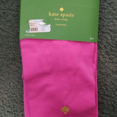 Kate Spade Leggings, New York. Vivid Snapdragon, Med/Lrg