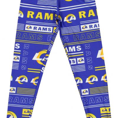 Zubaz NFL Women's Los Angeles Rams Column 24 Style Leggings