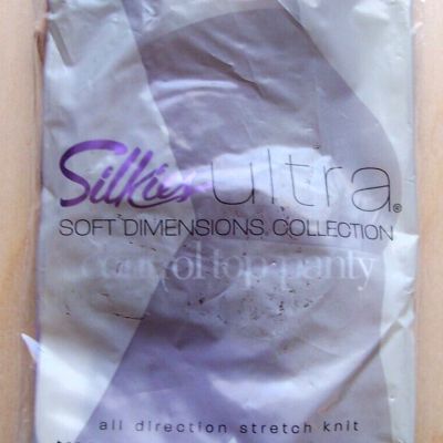 Silkies Ultra Soft Dimensions Control Top Panty Pantyhose Nude Size X-Tall USA