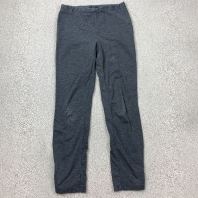 Style & Co. Stretch Leggings Women's Small Gray Mid Rise Ankle Zip