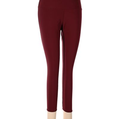 Bally Total Fitness Women Red Leggings M