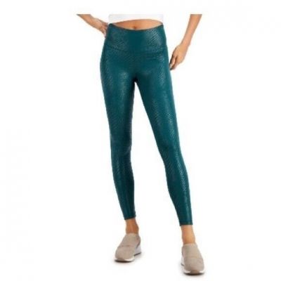 Plus size Inc InternationalConcepts Croc-Print women’s Leggings pants green XXXL