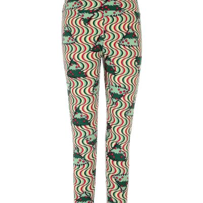 Lularoe Women Green Leggings 1X Plus