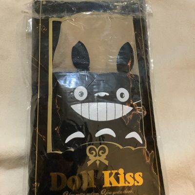 Doll Kiss Pantyhose New With Totoro Graphics~ Approx Size 6-8 Womens