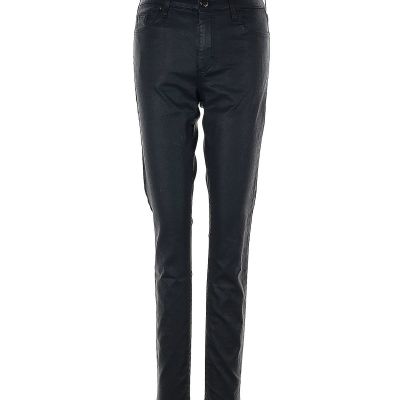 Topshop Women Black Leggings 26W