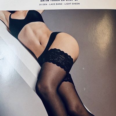 Wolford SATIN TOUCH 20 STAY-UP Small Color Cosmetic