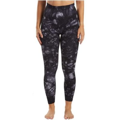 Free People Movement Good Karma tie dye leggings crop black workout active M