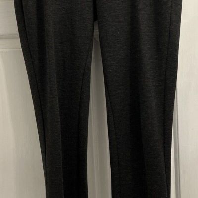 NYDJ Gray Jodie Pull On Ponte Knit Stretch Lift Tuck Leggings Size 4 Style#11393