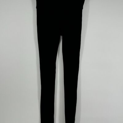 Spanx Black Patterned Leggings Size Small Full Length