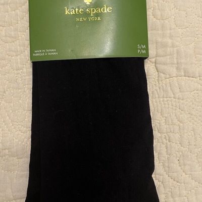 Kate Spade Ladies Black Tights Size S/M, P/M Nylon  Spandex Blend