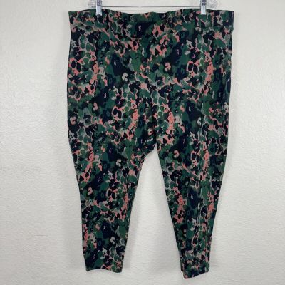 Torrid Floral Leggings Pants New Women Plus Size 5 5XL Casual Pink Green Blue