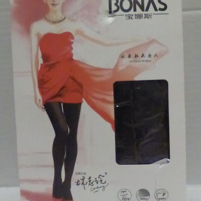 BONAS Pantyhose M-XL Black