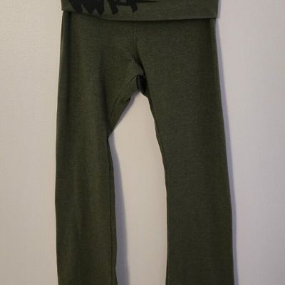 Flag Nor Fail Womens Small Leggings, Olive