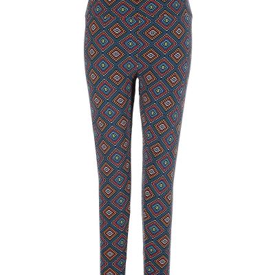 Lularoe Women Blue Leggings 1X Plus