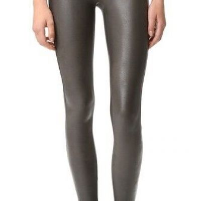 Spanx Faux Leather Leggings - 2437 - Gunmetal - XS