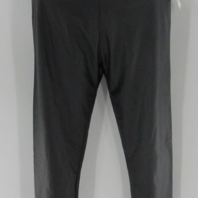 Faux Leather Leggings Pants Plus Size 1X Black Solid: Brand New