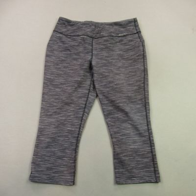 Eddie Bauer Leggings Womens Large Workout Stretch Outdoors Lightweight Yoga Gray