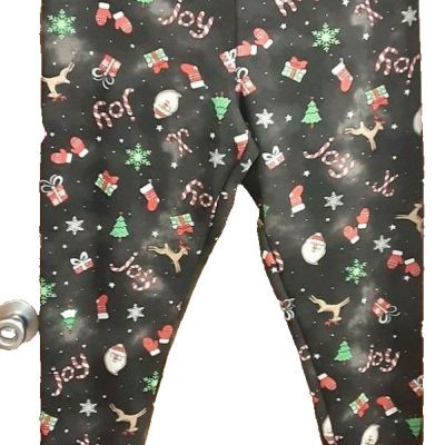 No Boundaries Christmas Leggings Juniors Plus Size 3X (21) NWOT