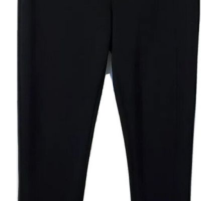 Spanx Assets Women's High-Rise Ponte Knit Pull-On Leggings -Size L- Black