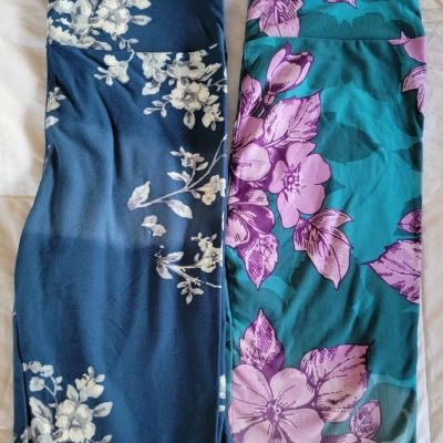 Lularoe Leggings OS one Size Womens Active Wear Casual Stretch Pants Reg 2 - 12