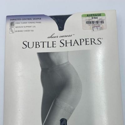 Subtle Shapers Sheer Caress Control Shaper Firm Tummy Average 6209 JCPENNY