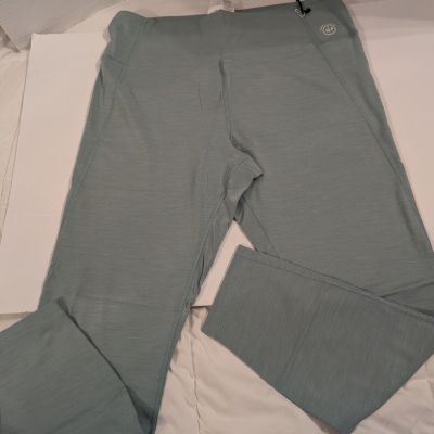 Women's ALLBIRDS  Natural Flow Leggings Color Green Hush Size XXXL