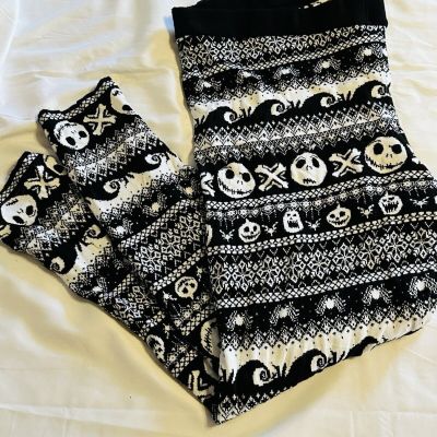 TORRID Disney Knit Leggings Pants Nightmare Before Christmas Jack Skeleton Sz 5