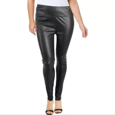 Lauren Ralph Lauren Faux Leather Leggings - Plus Size 16W