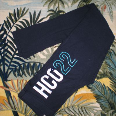 NWT HOLLISTER SOFT AWESOME BUTT LEGGINGS  L  OR XS DARK BLUE YOGA