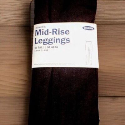 Old Navy Women's Comfy Stretch Cotton Blend Mid Rise Legging in Medium/Tall-New