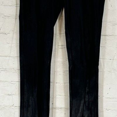 Spanx 2437 Women Legging XS Black Festival Grunge Club Statement