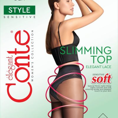 Conte Style Soft 20 Den - Modelling Bikini Shaping Women's Tights (8?-73??)